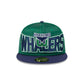 Hartford Whalers Bold Satin 59FIFTY Fitted Hat