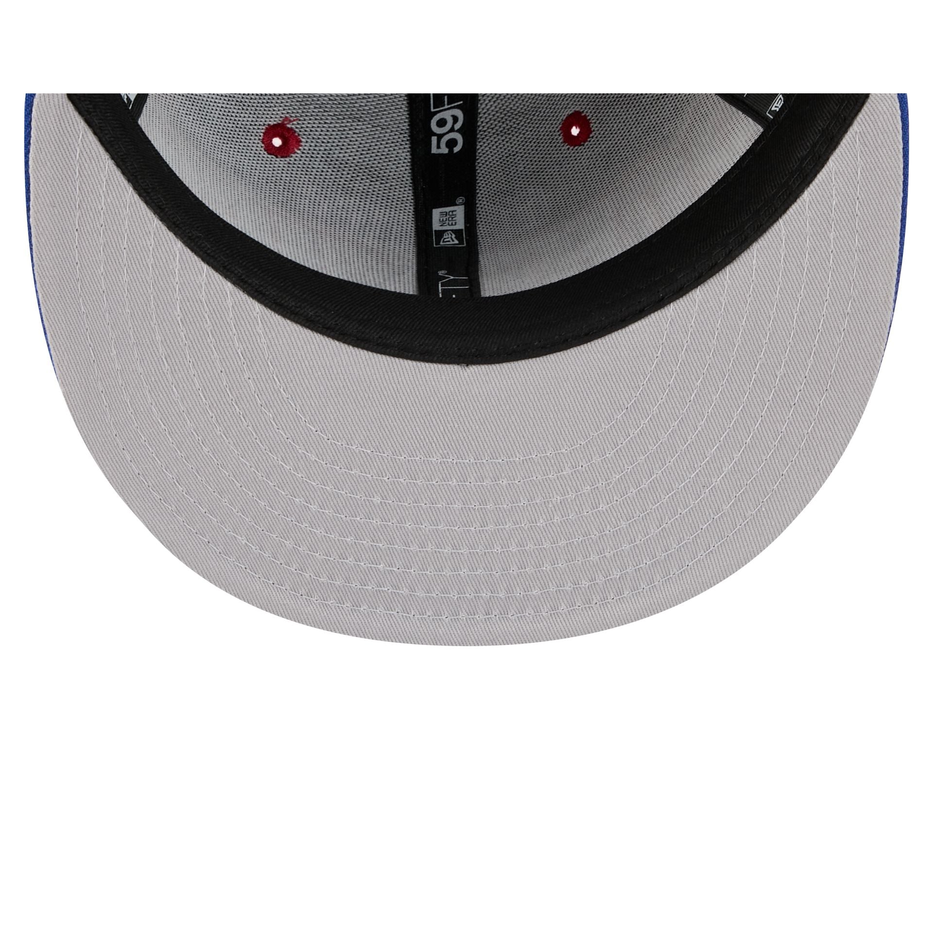 Colorado Rockies Bold Satin 59FIFTY Fitted Hat