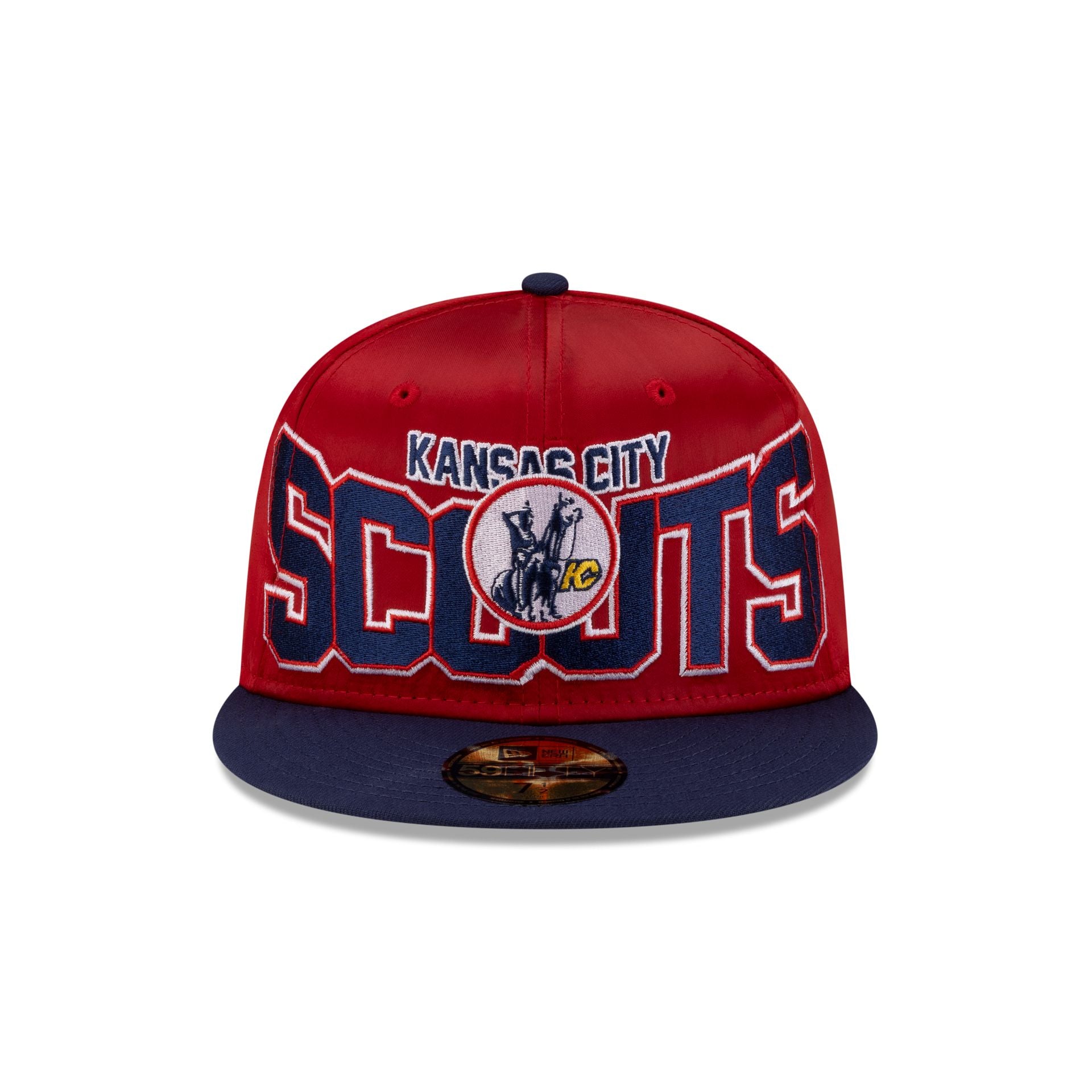 Kansas City Scouts Bold Satin 59FIFTY Fitted Hat