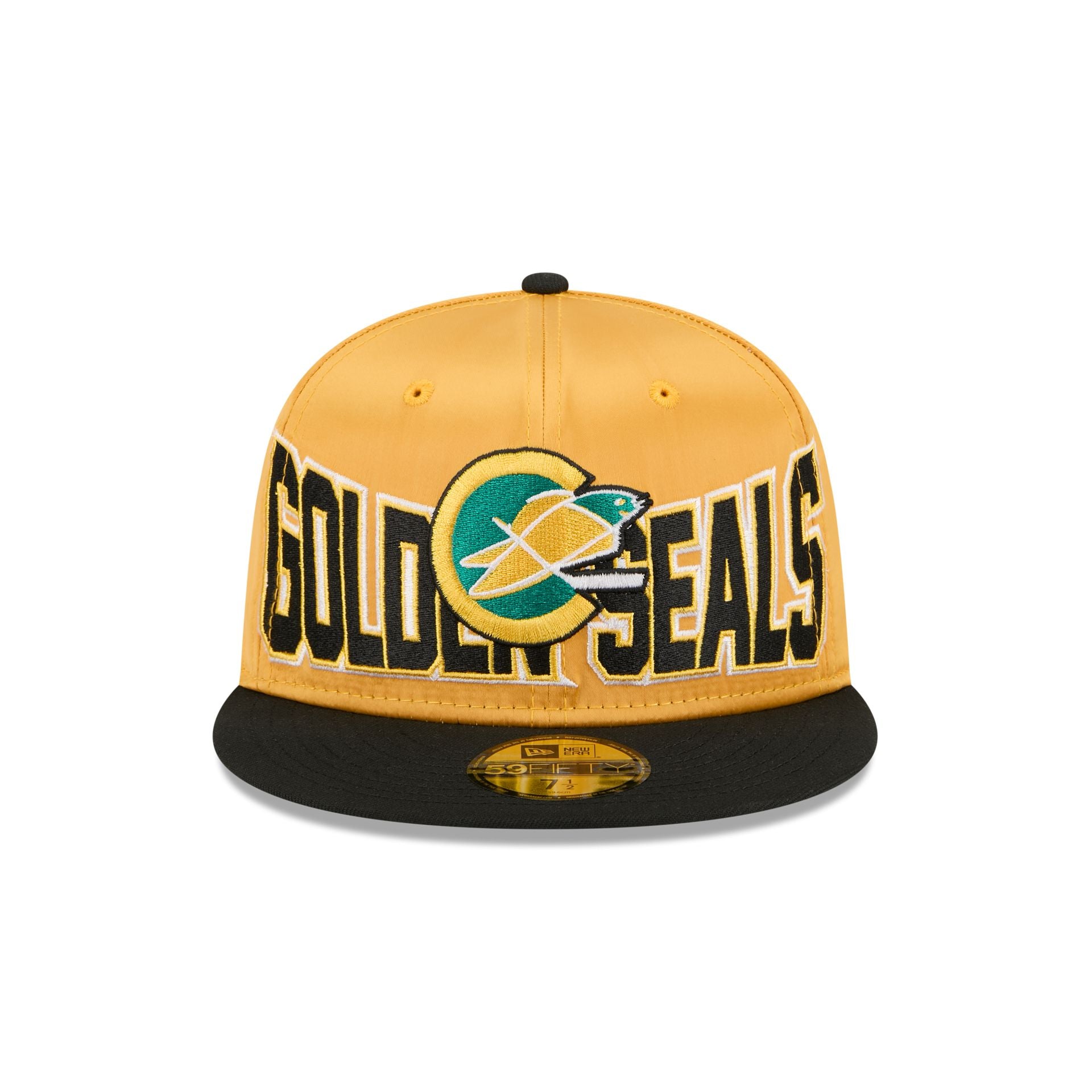 California Golden Seals Bold Satin 59FIFTY Fitted Hat