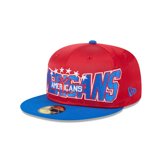 New York Americans Bold Satin 59FIFTY Fitted Hat - New Era Cap