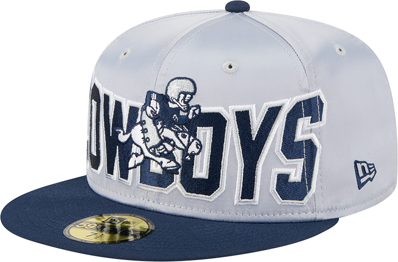 Dallas Cowboys Bold Satin 59FIFTY Fitted Hat