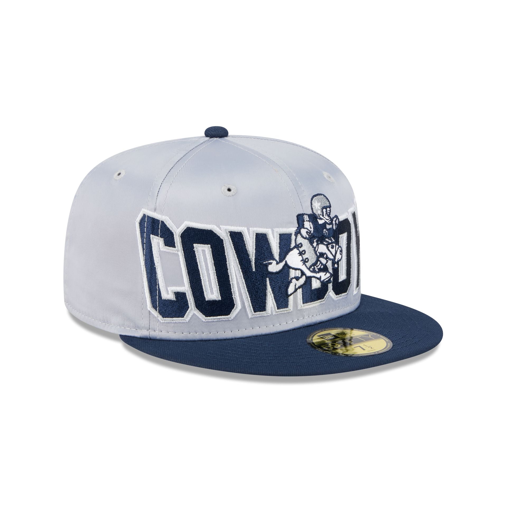Dallas Cowboys Bold Satin 59FIFTY Fitted Hat