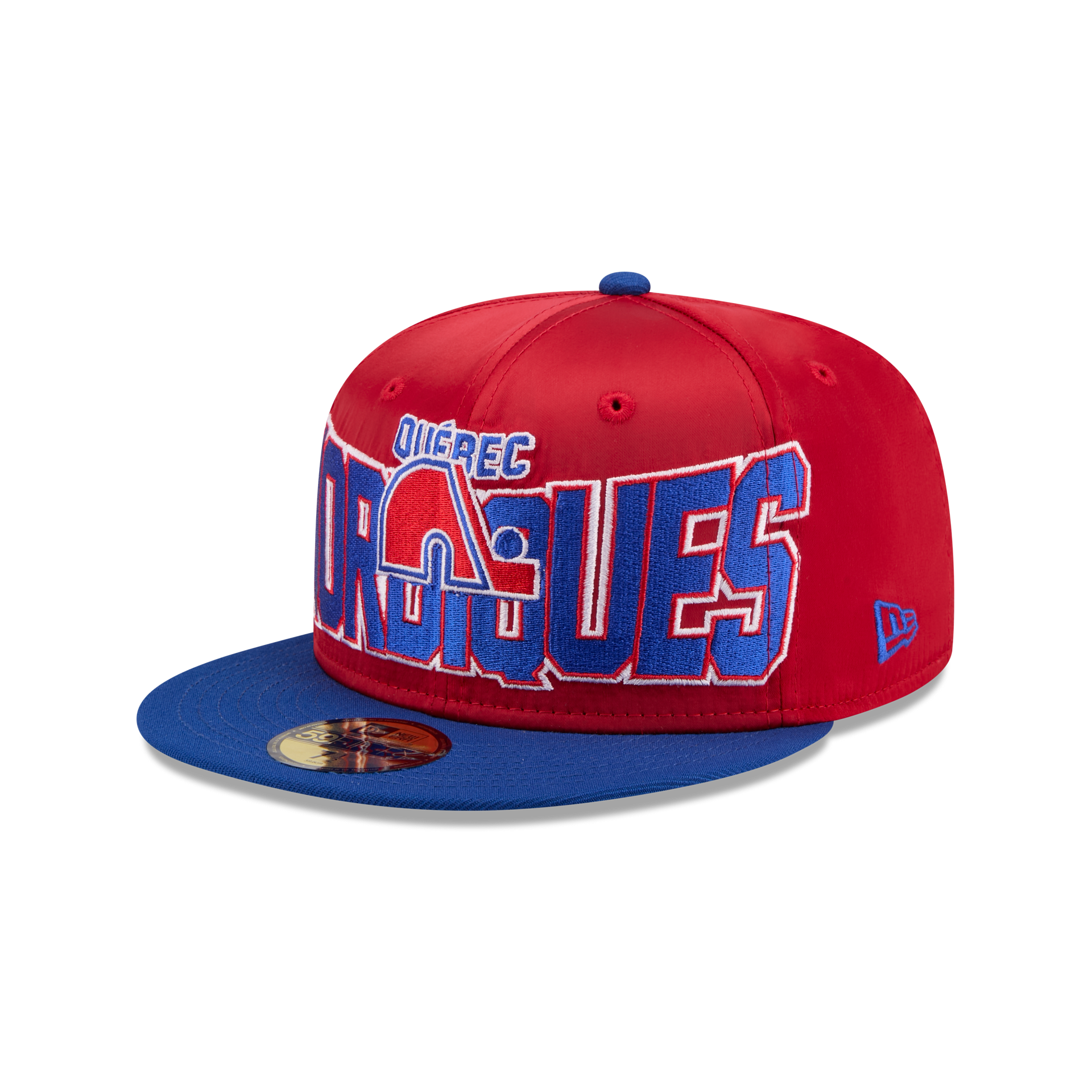 Quebec Nordiques Bold Satin 59FIFTY Fitted Hat