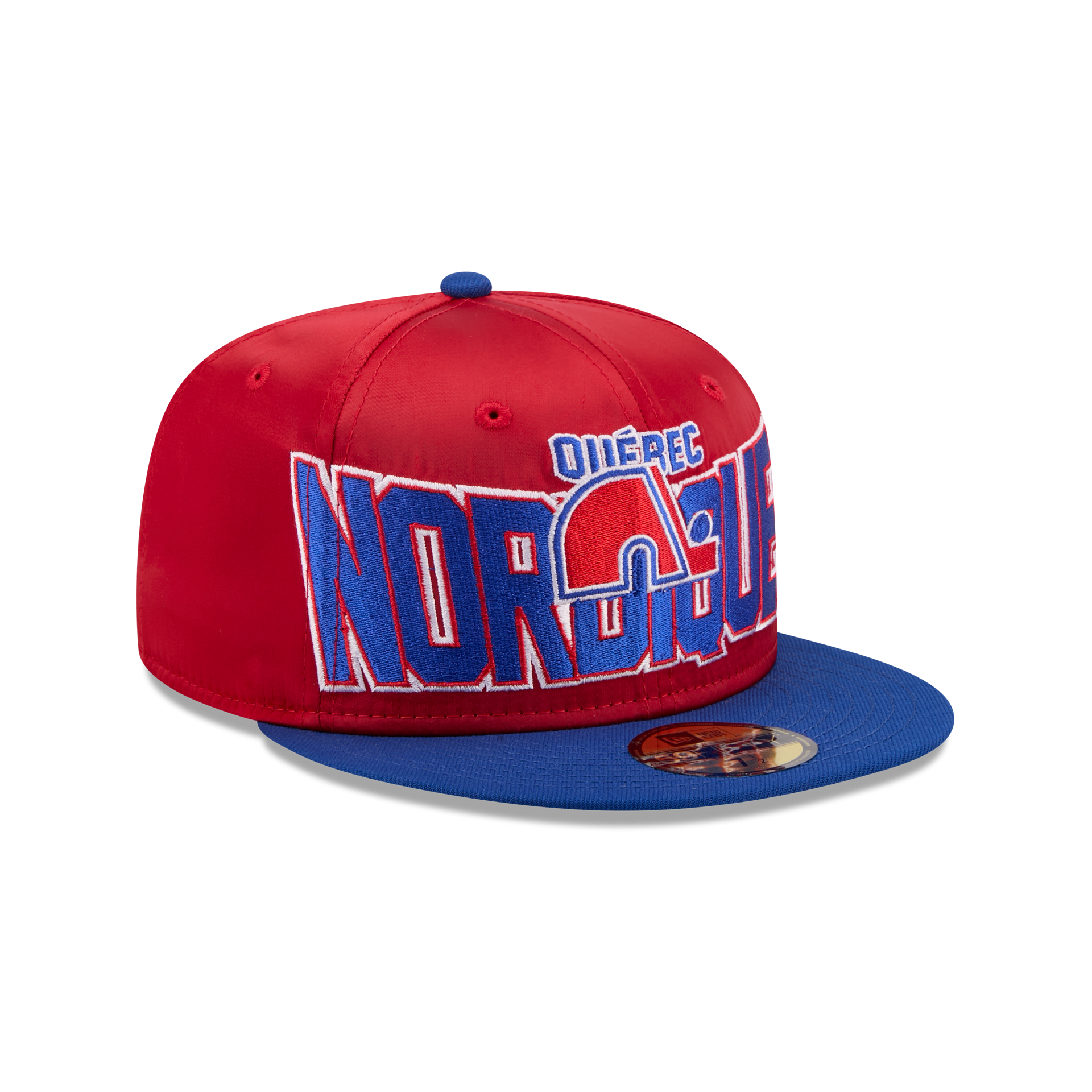 Quebec Nordiques Bold Satin 59FIFTY Fitted Hat