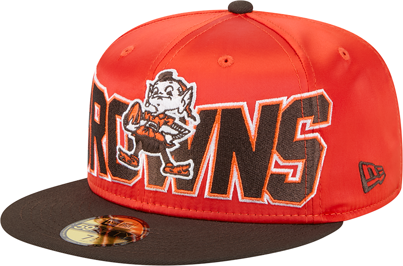 Cleveland Browns Bold Satin 59FIFTY Fitted Hat