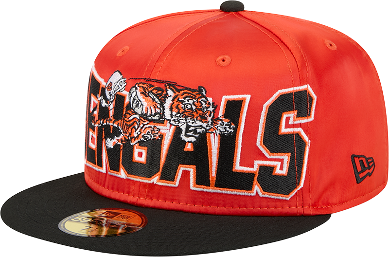 Cincinnati Bengals Bold Satin 59FIFTY Fitted Hat