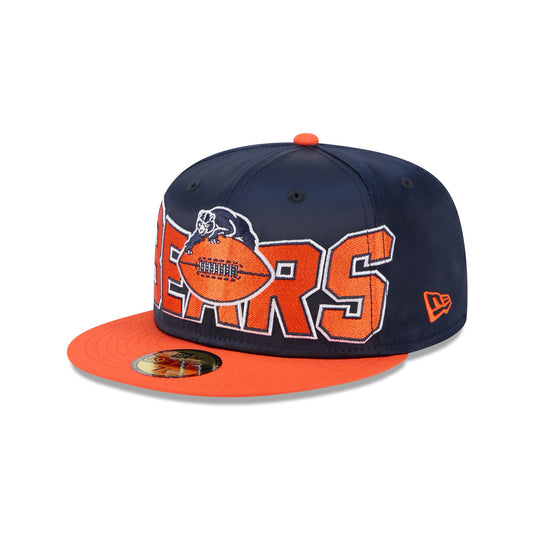 Chicago Bears Bold Satin 59FIFTY Fitted Hat - New Era Cap