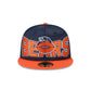 Chicago Bears Bold Satin 59FIFTY Fitted Hat