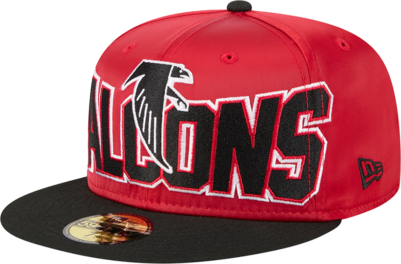 Atlanta Falcons Bold Satin 59FIFTY Fitted Hat
