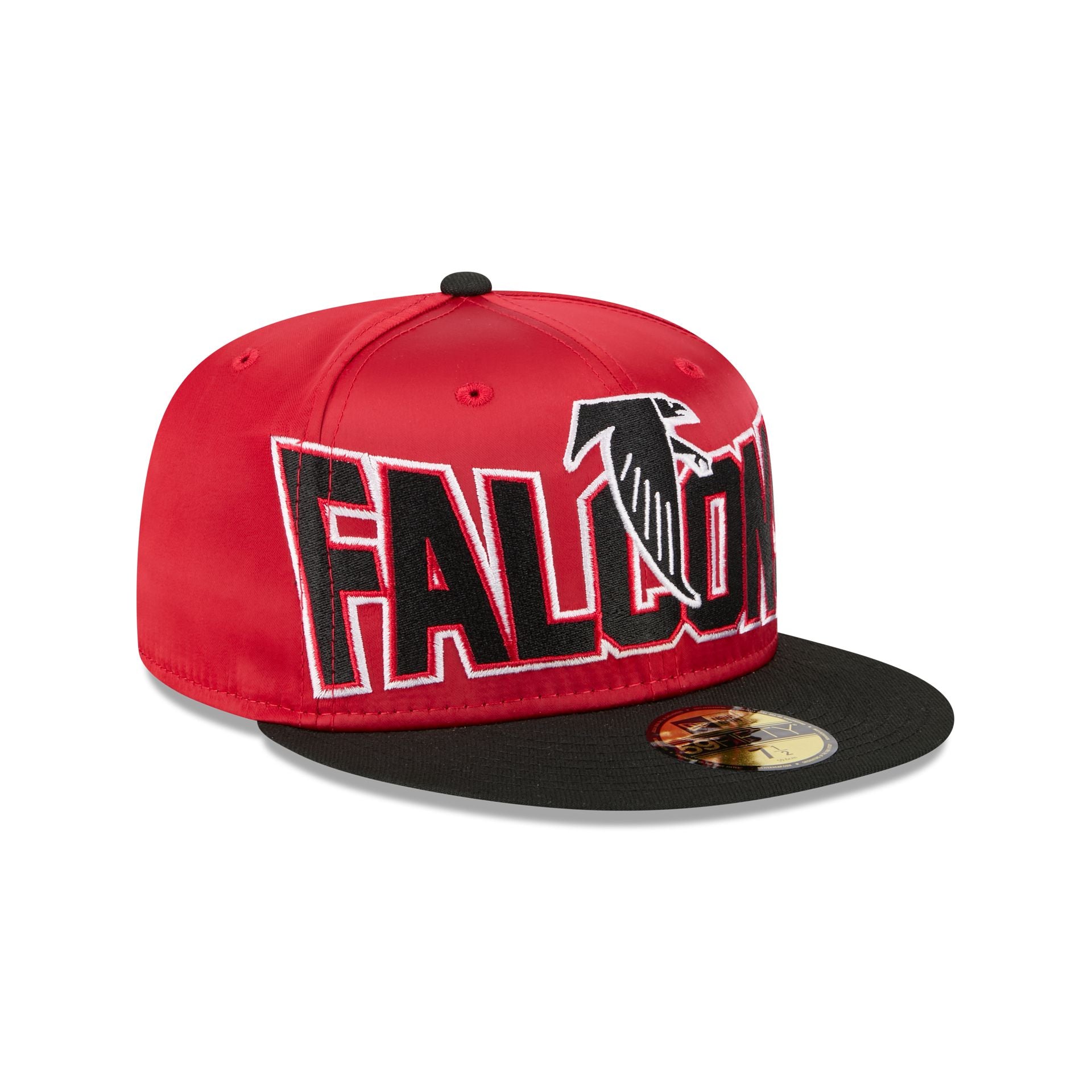 Atlanta Falcons Bold Satin 59FIFTY Fitted Hat