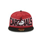 Arizona Cardinals Bold Satin 59FIFTY Fitted Hat