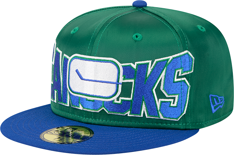 Vancouver Canucks Bold Satin 59FIFTY Fitted Hat