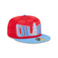 Oilers Bold Satin 59FIFTY Fitted Hat