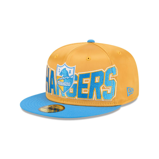 Los Angeles Chargers Bold Satin 59FIFTY Fitted Hat - New Era Cap