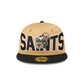 New Orleans Saints Bold Satin 59FIFTY Fitted Hat