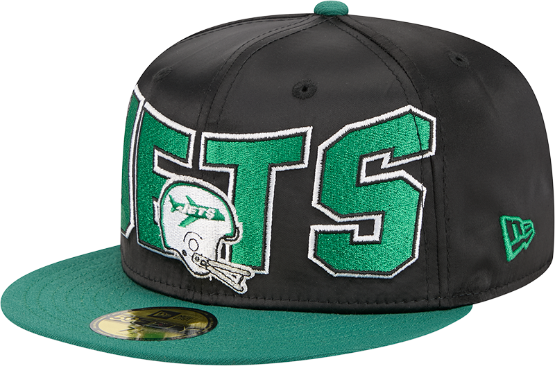 New York Jets Bold Satin 59FIFTY Fitted Hat