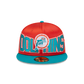 Miami Dolphins Bold Satin 59FIFTY Fitted Hat