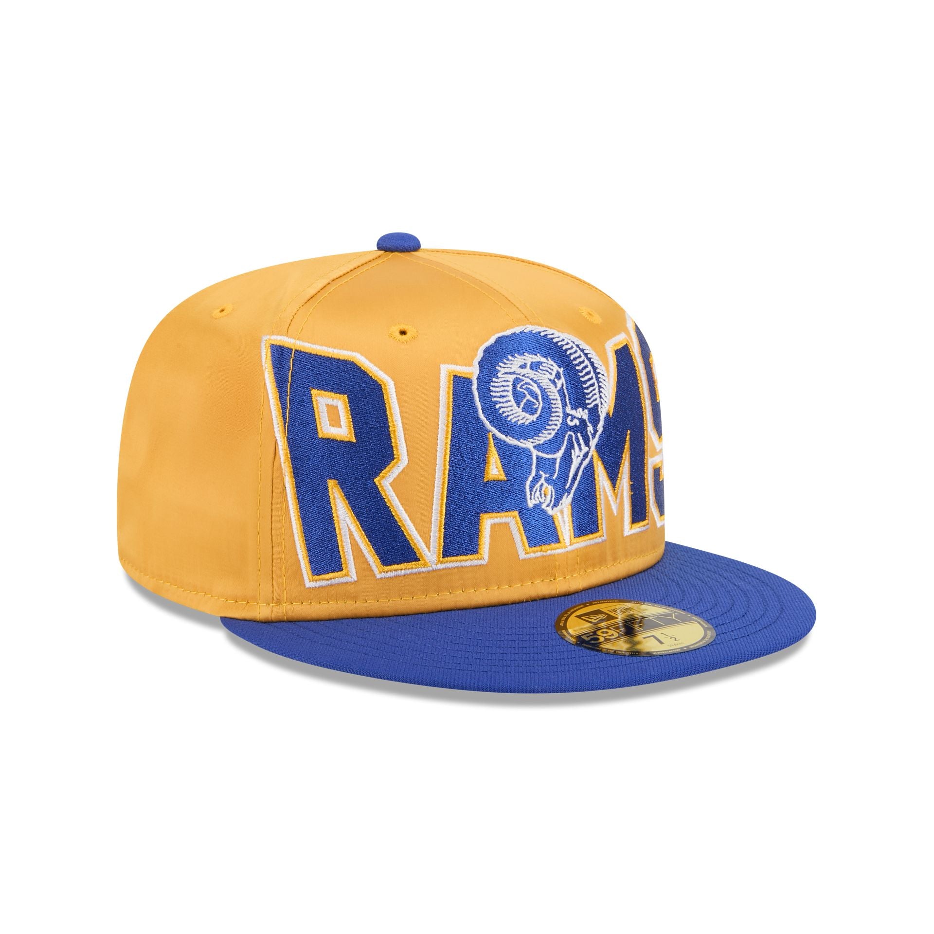 Los Angeles Rams Bold Satin 59FIFTY Fitted Hat