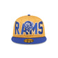 Los Angeles Rams Bold Satin 59FIFTY Fitted Hat