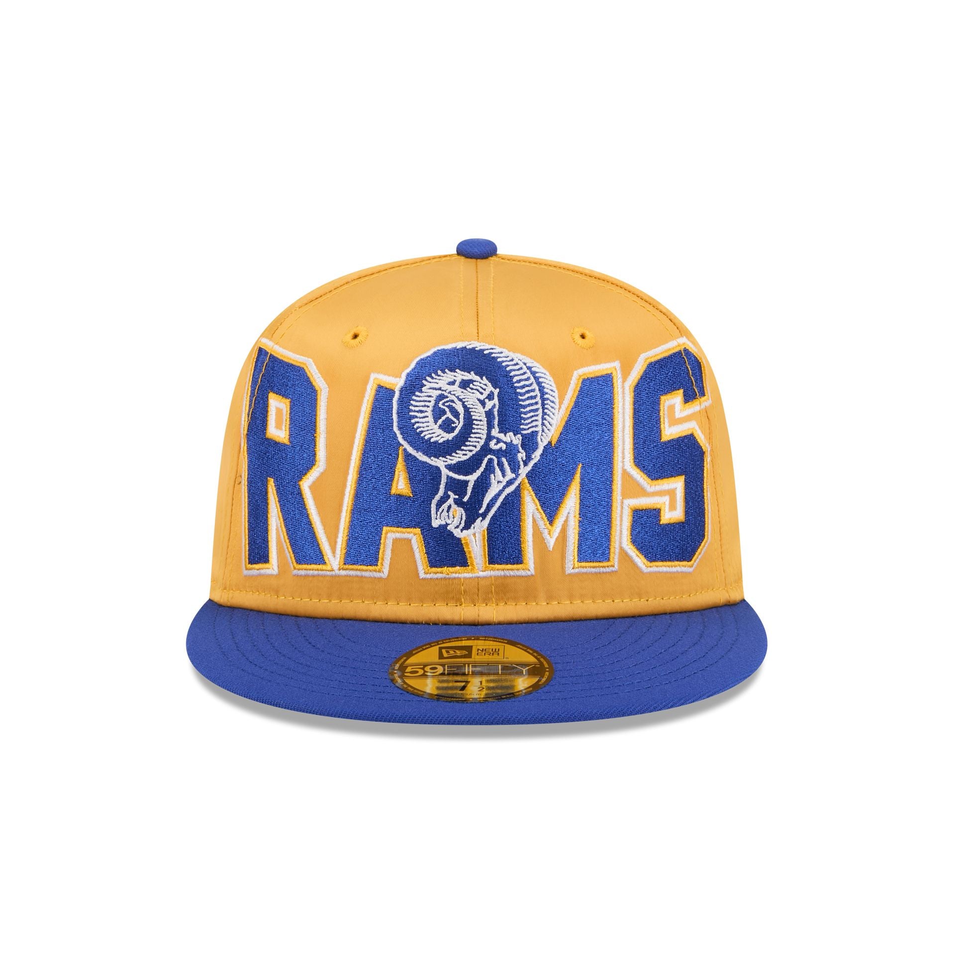 Los Angeles Rams Bold Satin 59FIFTY Fitted Hat