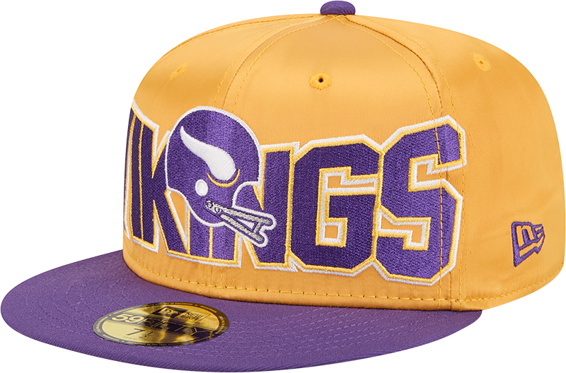 Minnesota Vikings Bold Satin 59FIFTY Fitted Hat