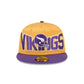 Minnesota Vikings Bold Satin 59FIFTY Fitted Hat