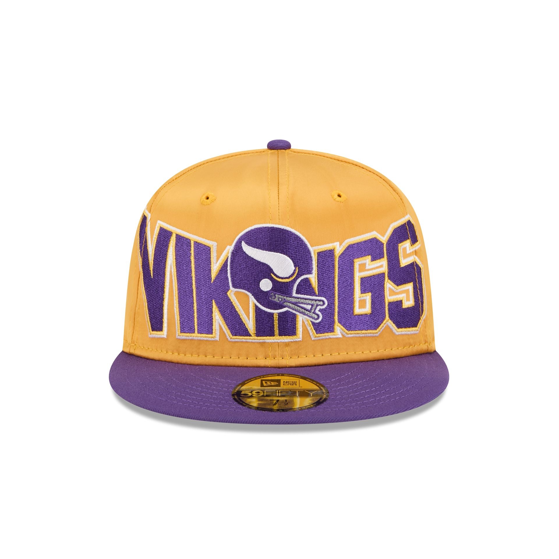 Minnesota Vikings Bold Satin 59FIFTY Fitted Hat