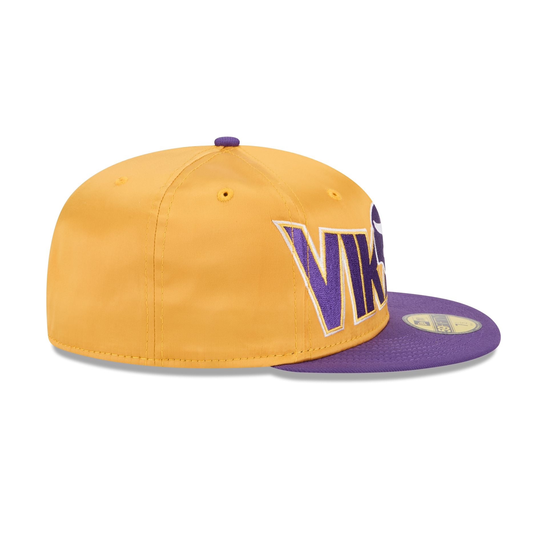 Minnesota Vikings Bold Satin 59FIFTY Fitted Hat