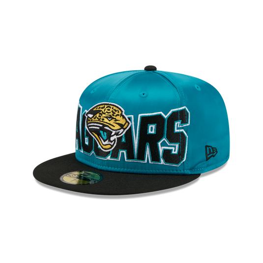 Jacksonville Jaguars Bold Satin 59FIFTY Fitted Hat - New Era Cap