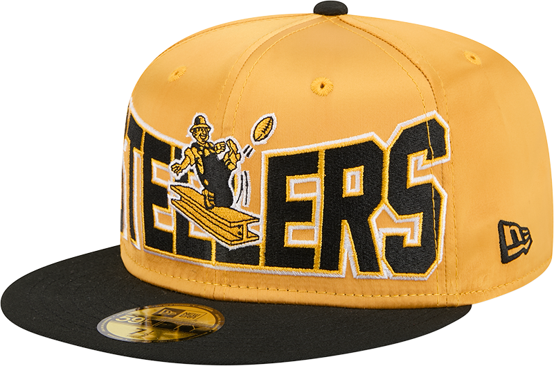 Pittsburgh Steelers Bold Satin 59FIFTY Fitted Hat