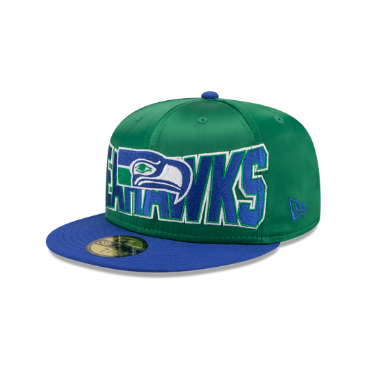 Seattle Seahawks Bold Satin 59FIFTY Fitted Hat - New Era Cap
