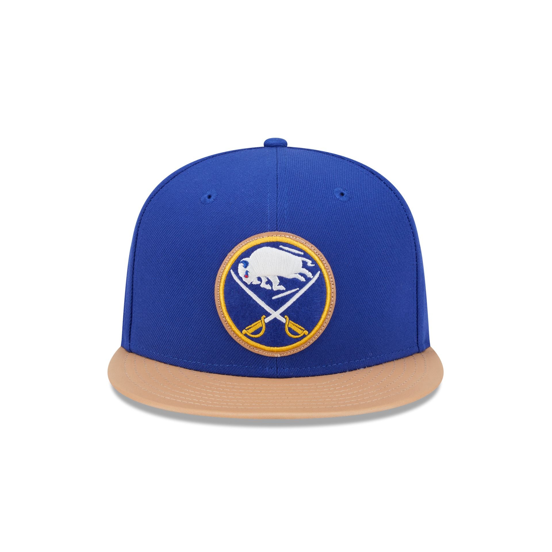 Buffalo Sabres Leather Visor 59FIFTY Fitted Hat