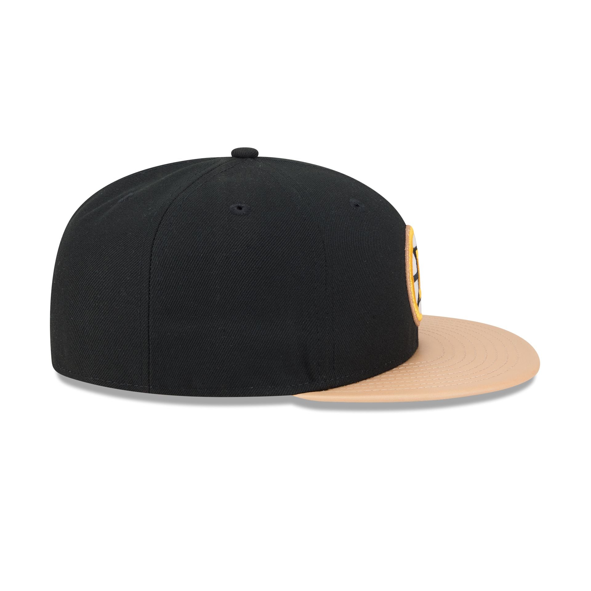 Boston Bruins Leather Visor 59FIFTY Fitted Hat