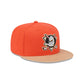 Anaheim Ducks Leather Visor 59FIFTY Fitted Hat