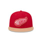 Detroit Red Wings Leather Visor 59FIFTY Fitted Hat