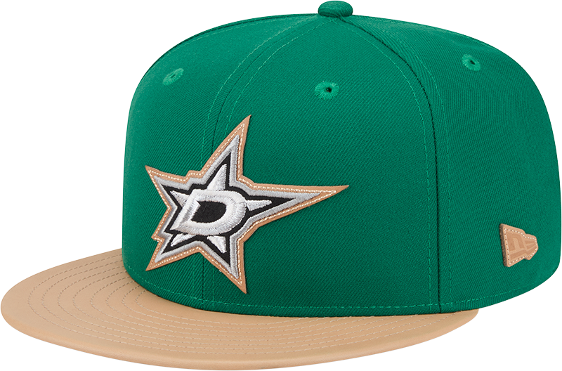 Dallas Stars Leather Visor 59FIFTY Fitted Hat