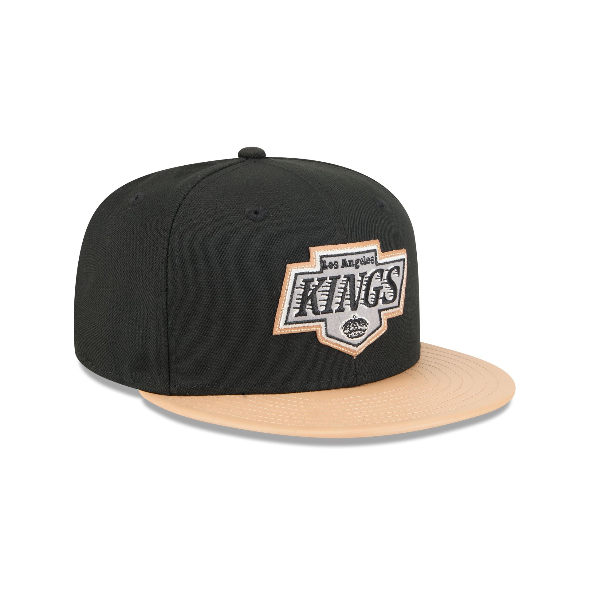 Los Angeles Kings Leather Visor 59FIFTY Fitted Hat