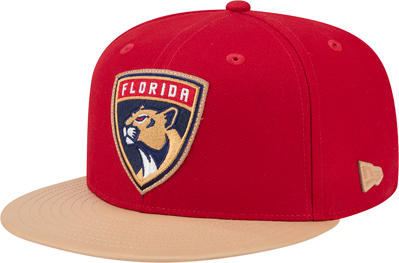 Florida Panthers Leather Visor 59FIFTY Fitted Hat