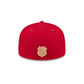 Florida Panthers Leather Visor 59FIFTY Fitted Hat