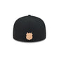 Chicago Blackhawks Leather Visor 59FIFTY Fitted Hat