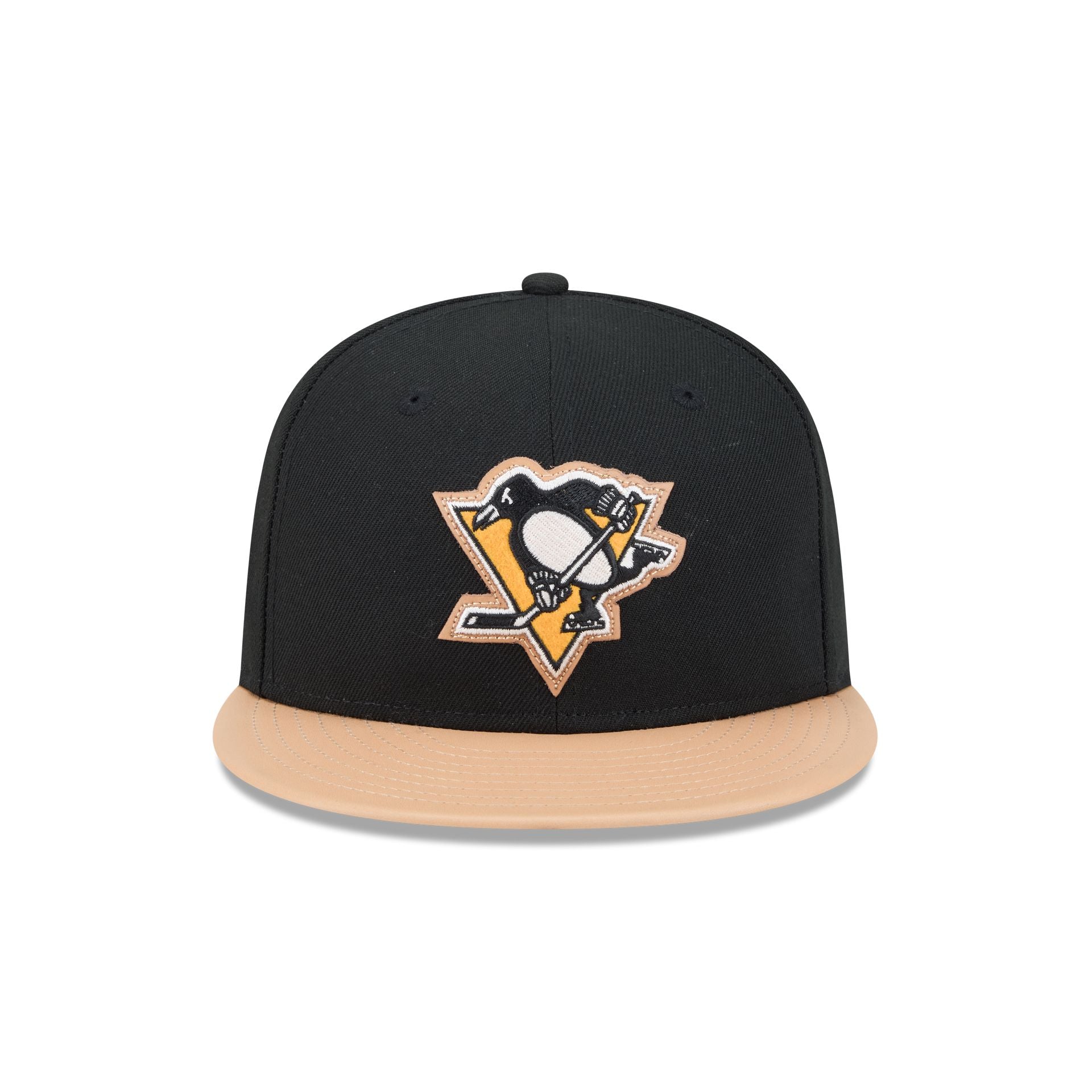 Pittsburgh Penguins Leather Visor 59FIFTY Fitted Hat