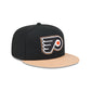 Philadelphia Flyers Leather Visor 59FIFTY Fitted Hat