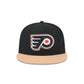 Philadelphia Flyers Leather Visor 59FIFTY Fitted Hat