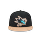 San Jose Sharks Leather Visor 59FIFTY Fitted Hat