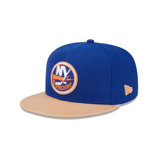 New York Islanders Leather Visor 59FIFTY Fitted Hat - New Era Cap