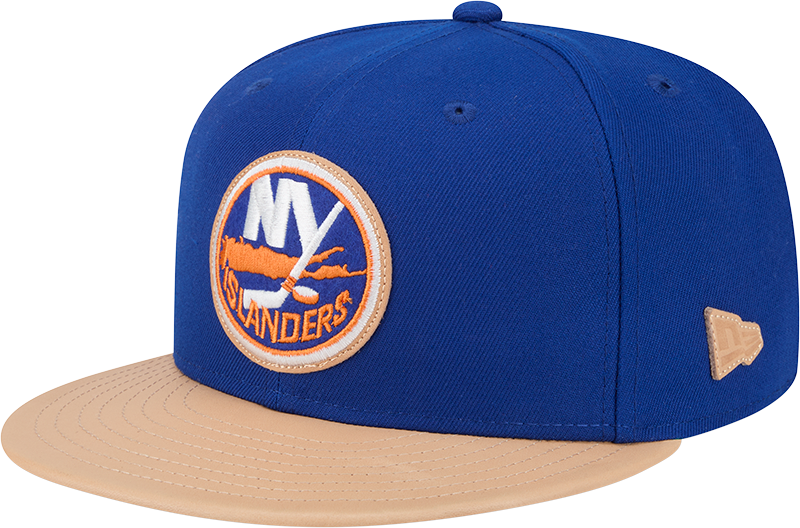 New York Islanders Leather Visor 59FIFTY Fitted Hat