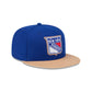 New York Rangers Leather Visor 59FIFTY Fitted Hat