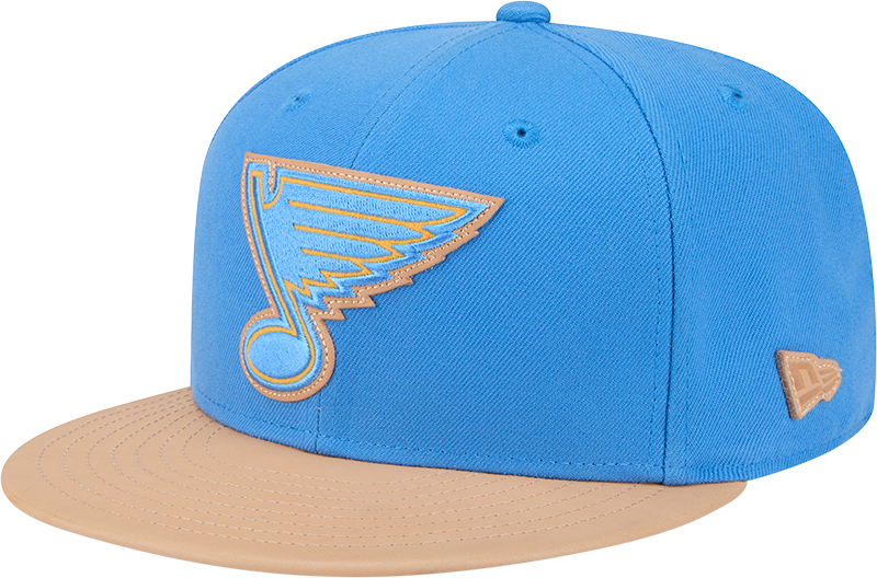 St. Louis Blues Leather Visor 59FIFTY Fitted Hat