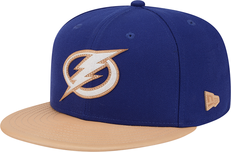 Tampa Bay Lightning Leather Visor 59FIFTY Fitted Hat